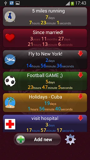 Countdown Chronometer & Widget screenshot 5