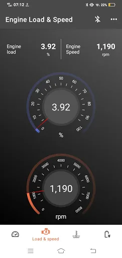 OBD2 ELM327 Dashboard screenshot 3