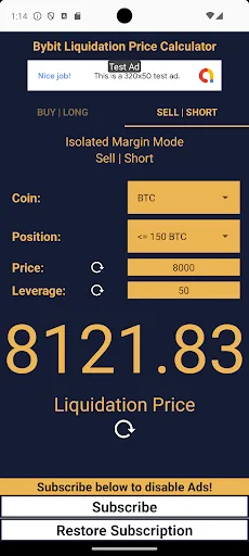 bybit Liquidation Price Calc screenshot 3