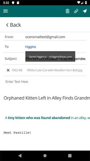 OneMail screenshot 5