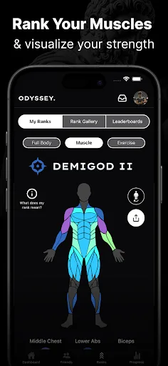 Odyssey - Ranked Gym Tracker screenshot 3