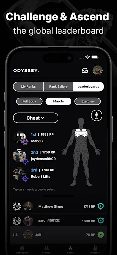Odyssey - Ranked Gym Tracker screenshot 5