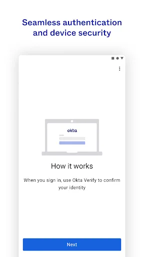 Okta Verify screenshot 1