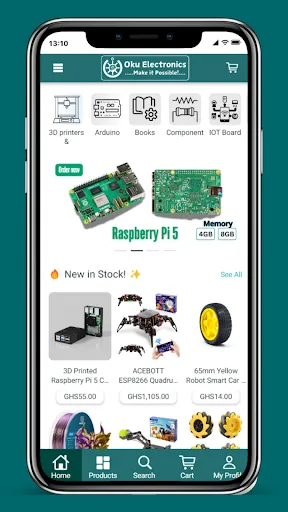 Oku Electronics screenshot 1