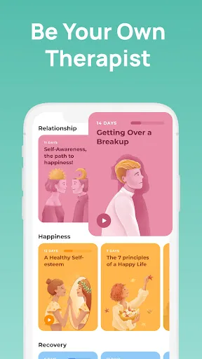 UpLife: CBT Therapy, Self Care screenshot 1