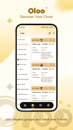 Oloo - Your Group, Your Vibe screenshot 2