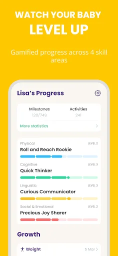 Baby Leap: Milestone Tracker screenshot 5