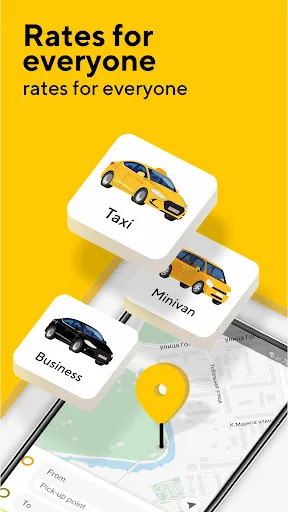Omega: taxi service screenshot 2