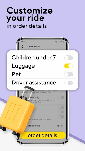 Omega: taxi service screenshot 5