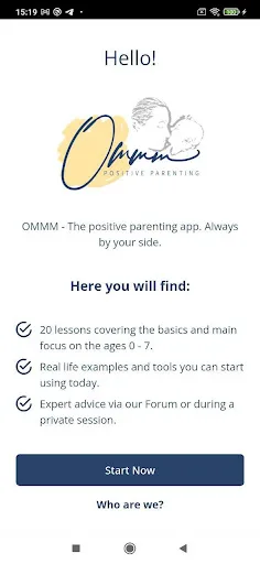 Ommm Positive Parenting screenshot 1