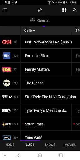 Omni Fiber TV screenshot 1