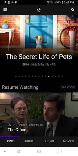 Omni Fiber TV screenshot 2