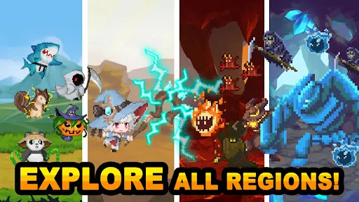 Elementalist : Idle RPG War screenshot 2