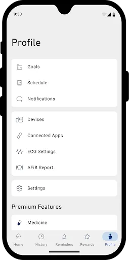 OMRON connect screenshot 3
