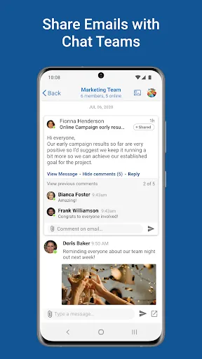 Blix - Blue Mail Teams screenshot 5
