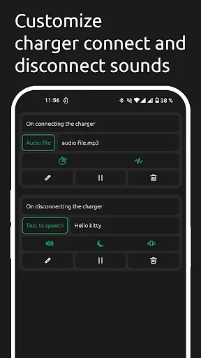 Battery Sound: Notification screenshot 1