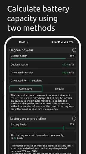Battery One: Charging & Health screenshot 1