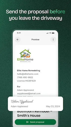 Handoff Construction Estimator screenshot 5