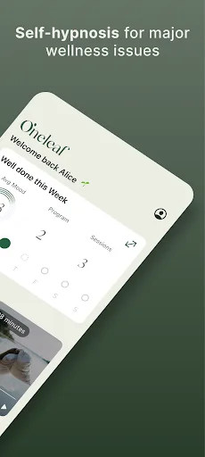 Oneleaf Hypnosis, Affirmations screenshot 2