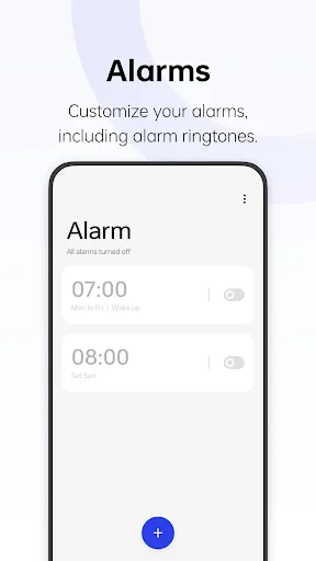 OneplusClock screenshot 1