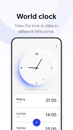 OneplusClock screenshot 2