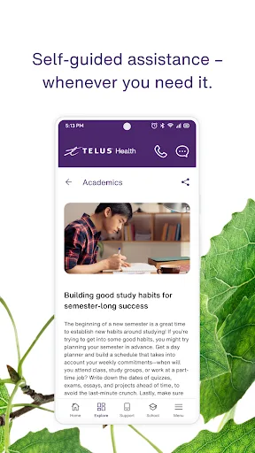 TELUS Health Student Support screenshot 3