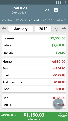 My Budget Book screenshot 2