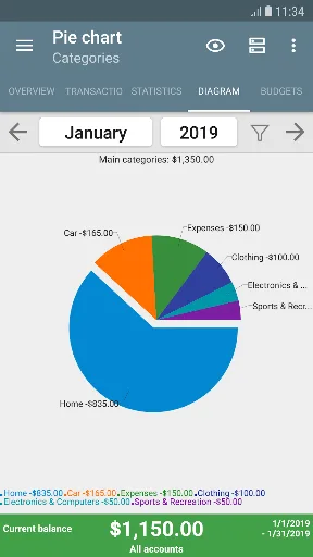My Budget Book screenshot 3