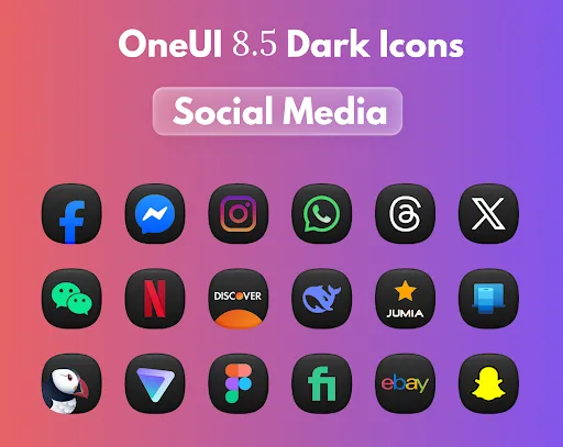 OneUi 8.5 Dark Icons screenshot 3