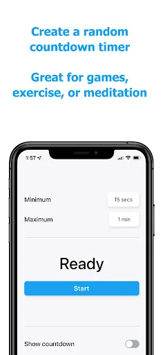 Random Timer Generator screenshot 1