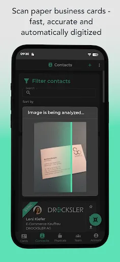 oneVcard - smart business card screenshot 3