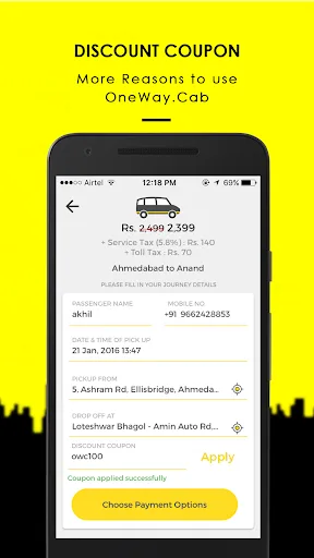 One Way Cab screenshot 3