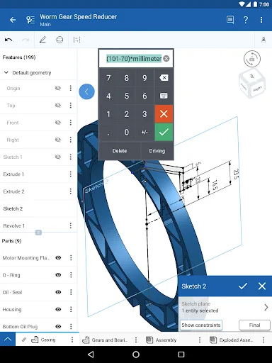 Onshape 3D CAD screenshot 4