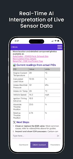 OBDAI: OBD2 AI Car Scanner screenshot 4