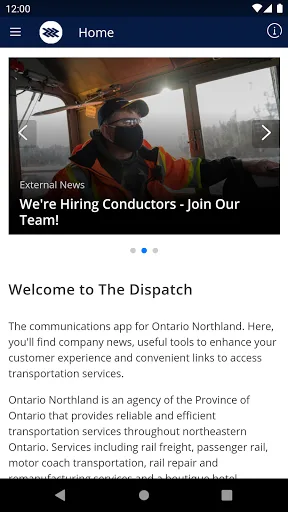 ON Dispatch screenshot 1