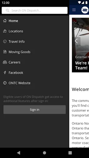 ON Dispatch screenshot 2