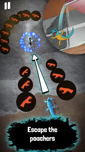 Electric Blue: Gecko dash! screenshot 1