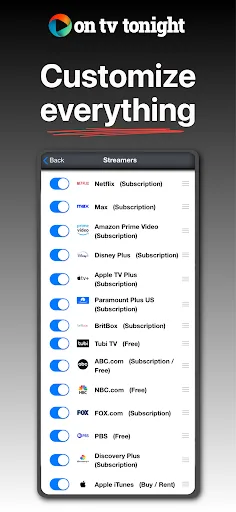 TV & Streaming Guide America screenshot 5