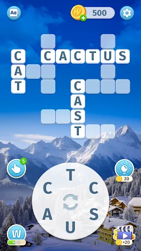 Sky Words: Relax Puzzle Games screenshot 2