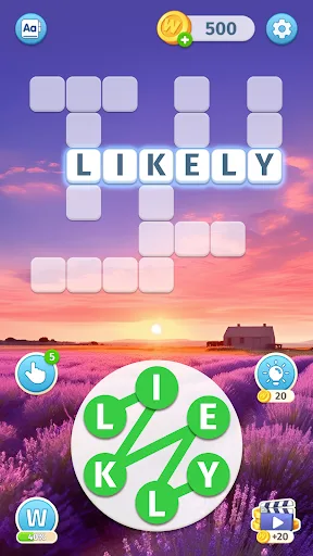 Sky Words: Relax Puzzle Games screenshot 5