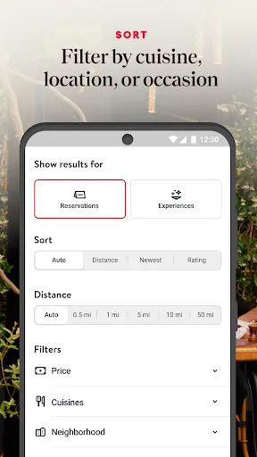 OpenTable screenshot 5