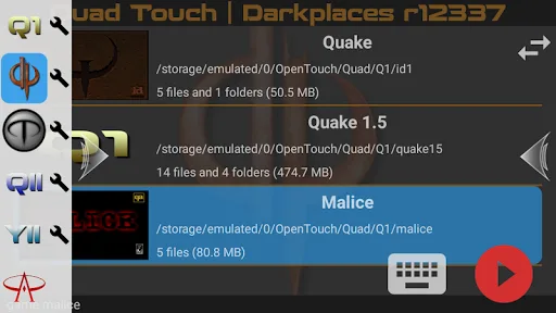 Quad Touch screenshot 1