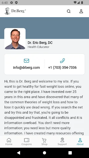 Dr. Berg screenshot 4