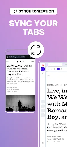 Opera browser beta with AI screenshot 5