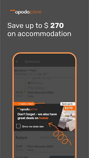 Opodo: Book cheap flights screenshot 4