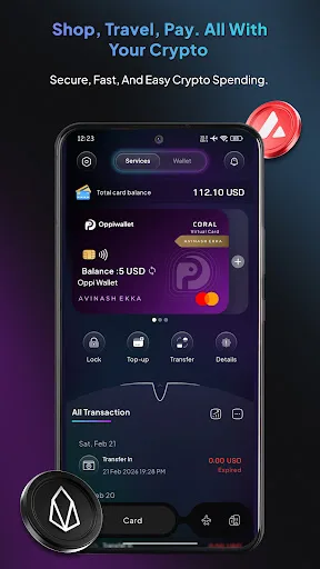 Oppi: Crypto Wallet & Card screenshot 4