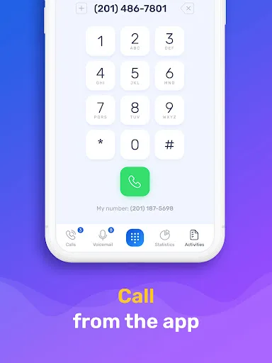 SmartCall: Second phone number screenshot 4