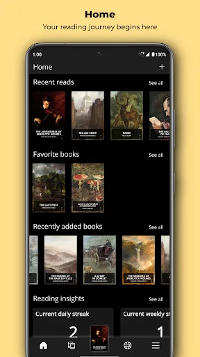 Aquile Reader - eBook EPUB PDF screenshot 1