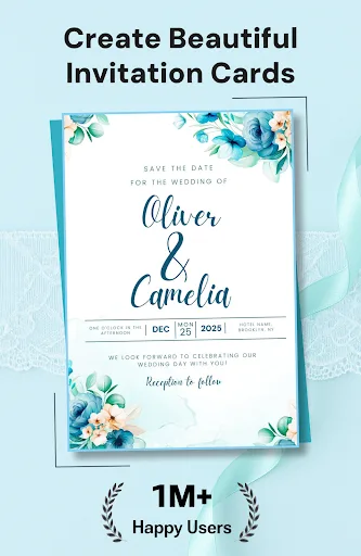 Invitation Maker & RSVP Cards screenshot 1