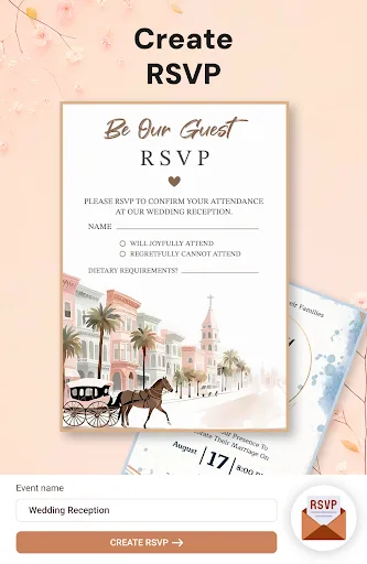 Invitation Maker & RSVP Cards screenshot 3